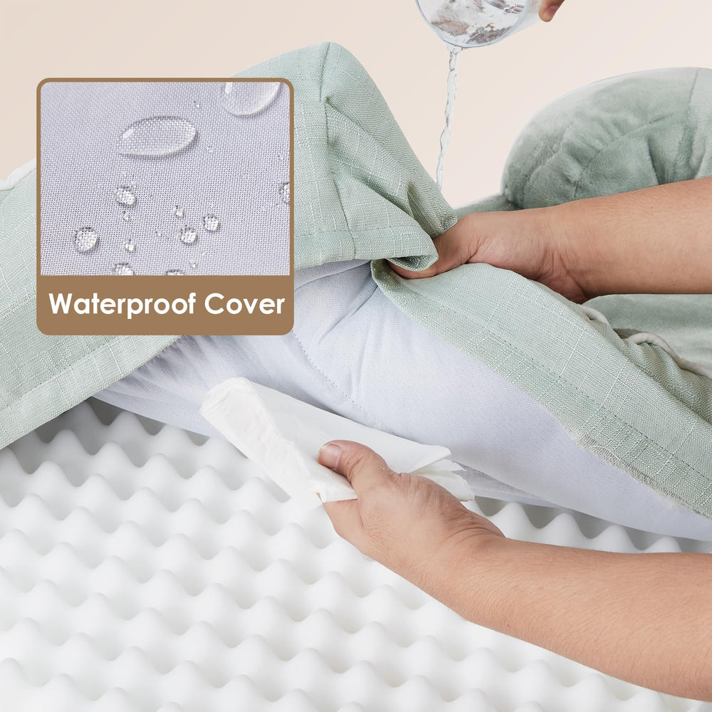 Cubierta impermeable de la cama EHEYCIGA mantiene al perro seco.