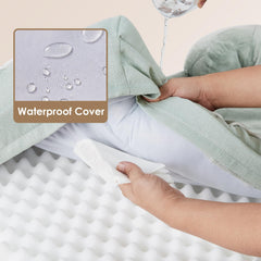 Cubierta impermeable de la cama EHEYCIGA mantiene al perro seco.