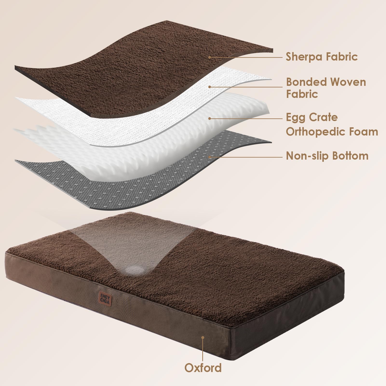 Base antideslizante de la cama EHEYCIGA para evitar movimientos durante el sueño.