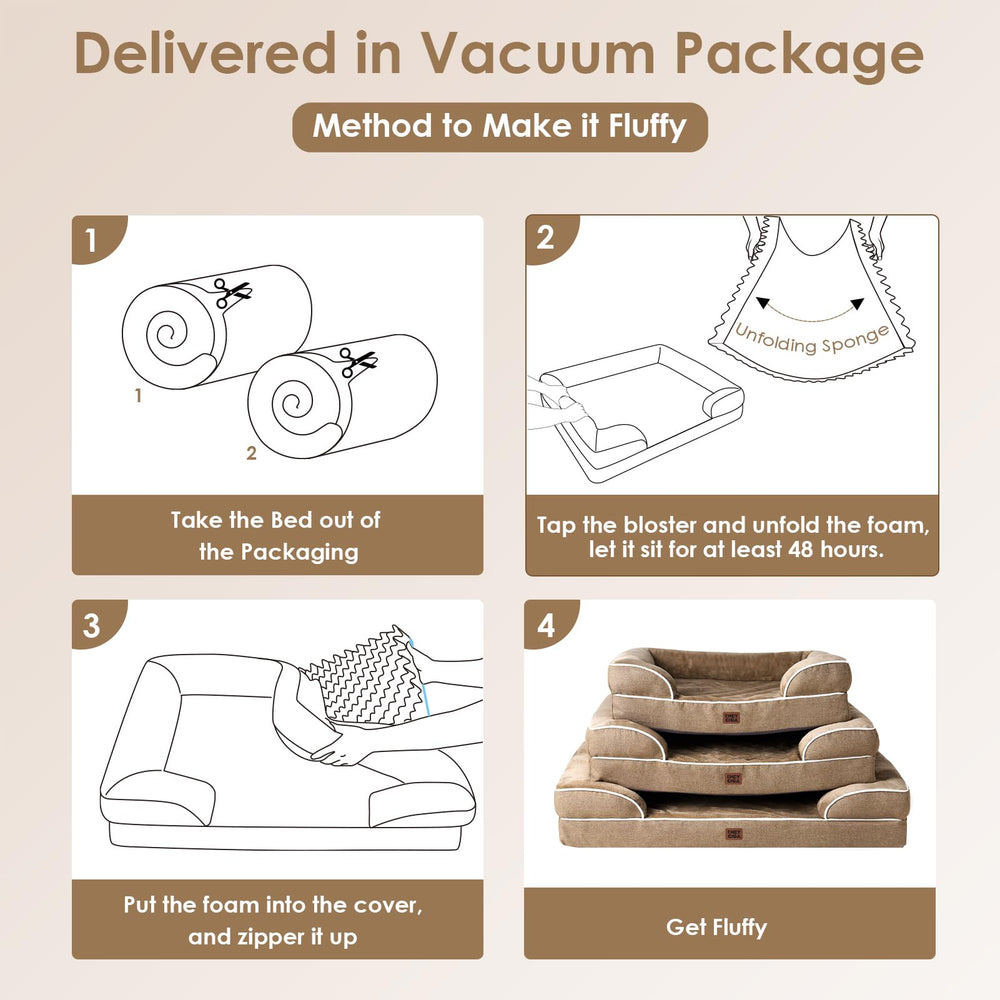 Funda lavable a máquina de la cama EHEYCIGA