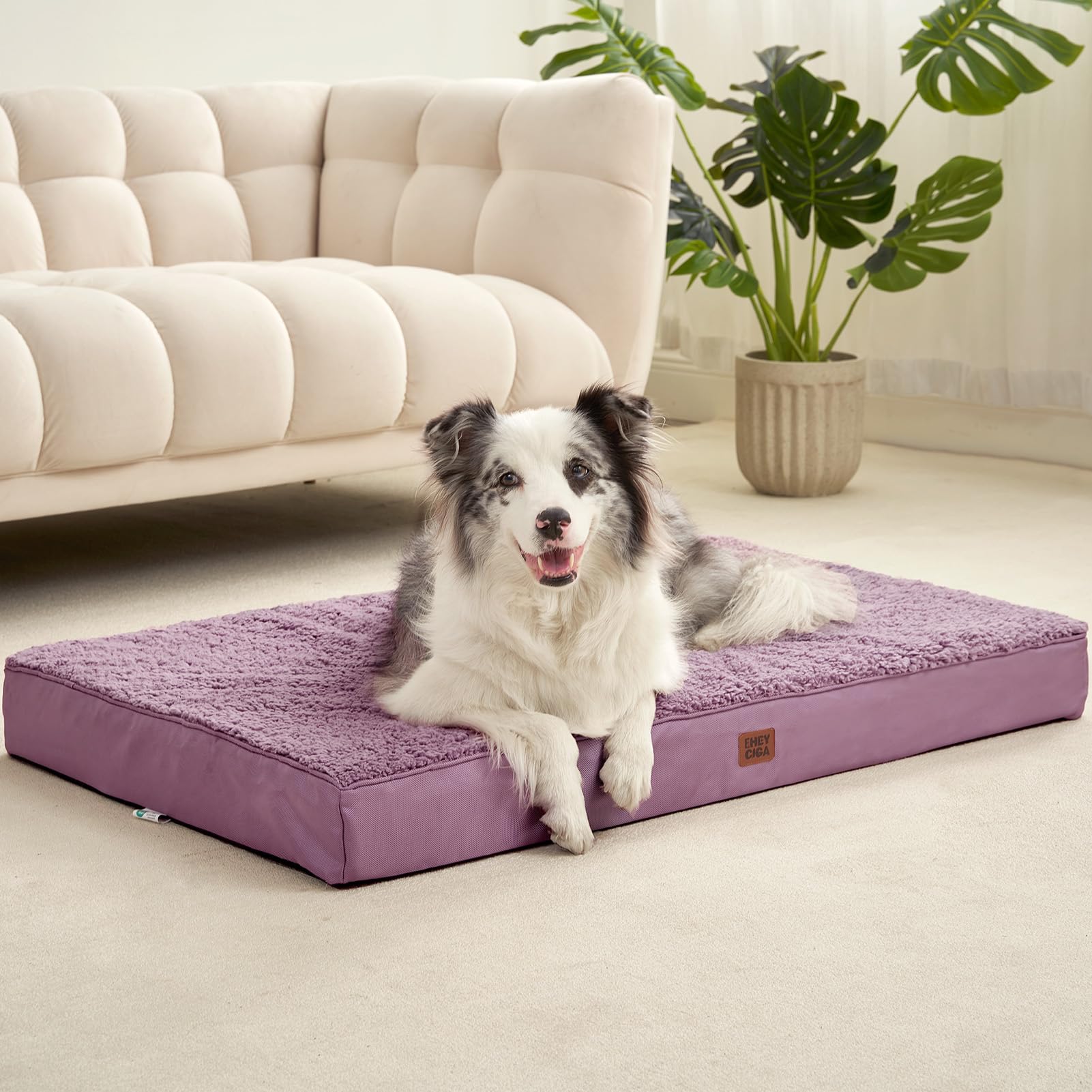Dimensiones 41x27 de la cama EHEYCIGA XL para espacios amplios