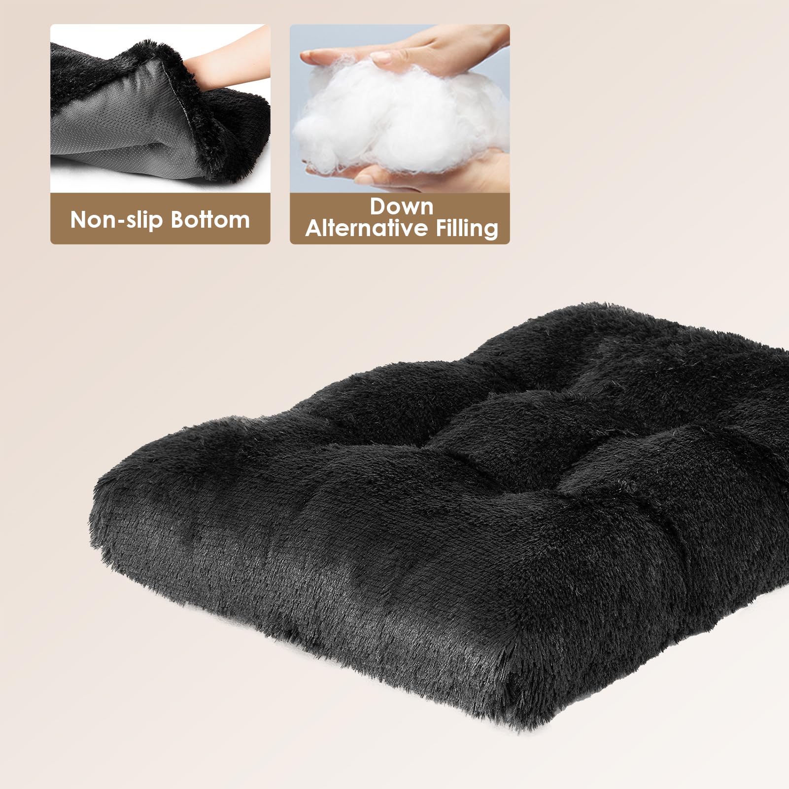 Cama EHEYCIGA XXL funda lavable para limpieza fácil