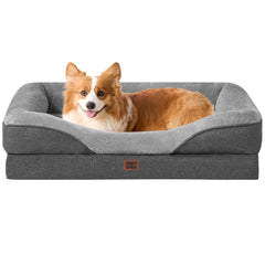 EHEYCIGA colchon-perro-ortopedico-media soporte ortopedico para perros medianos al dormir.