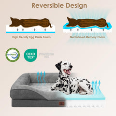 EHEYCIGA funda-desmontable-lavable facilita limpieza tras juegos y paseos.
