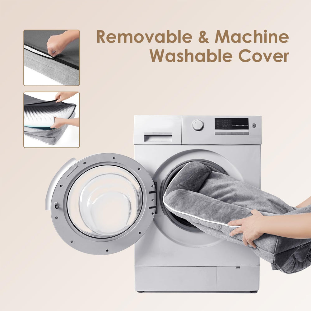 Funda lavable con cremallera EHEYCIGA facilita la limpieza.