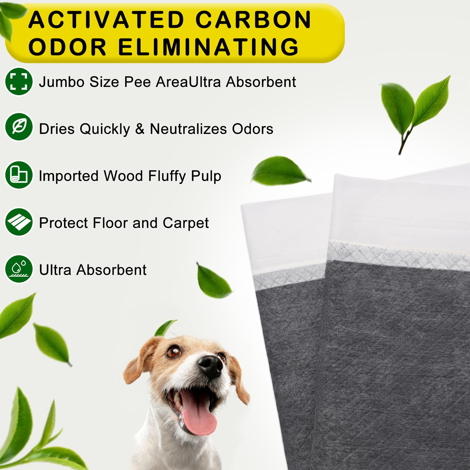 Pad ELEGX con diseño de 6 capas para absorción duradera.