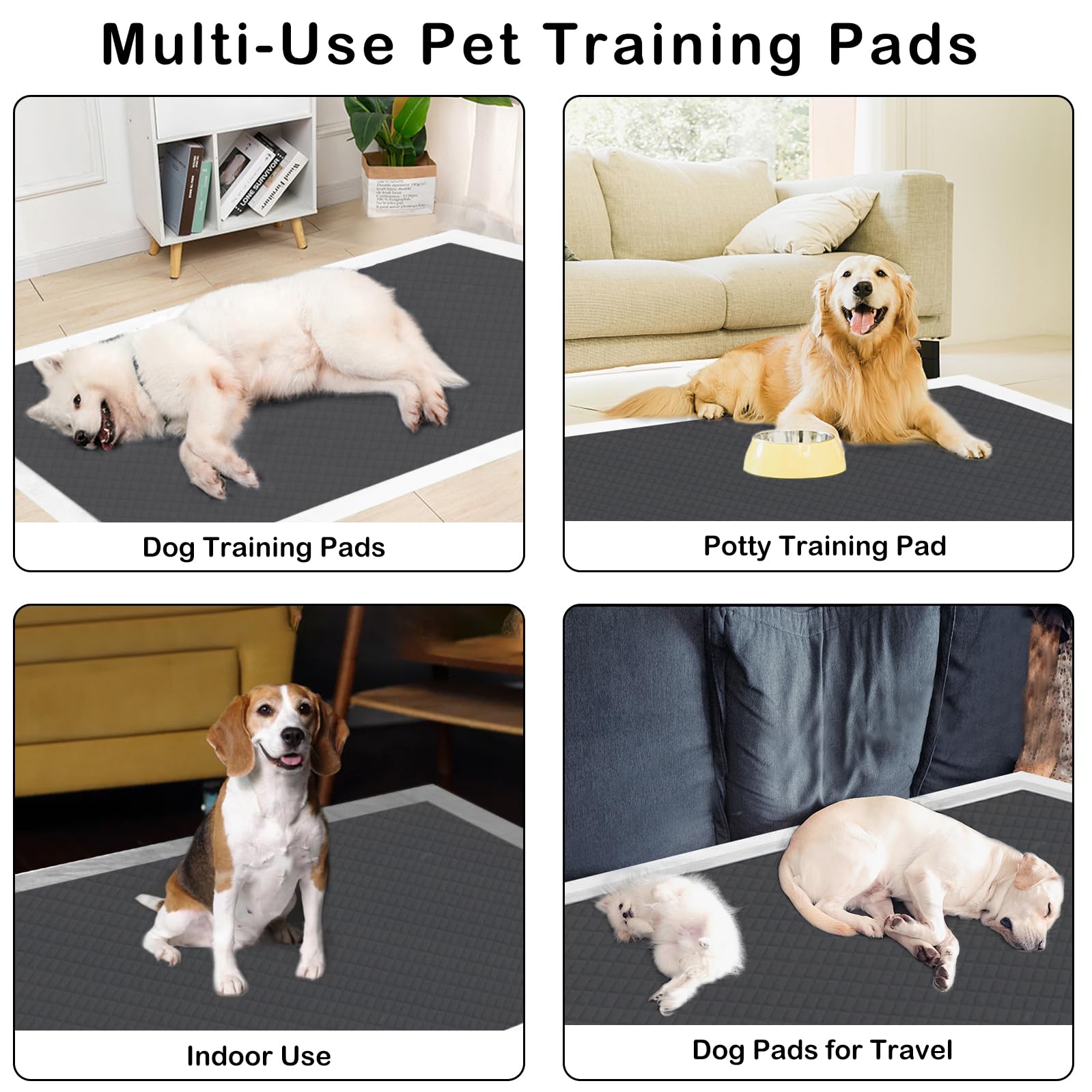 Pad ELEGX ideal para viajes y cuidado de mascotas.