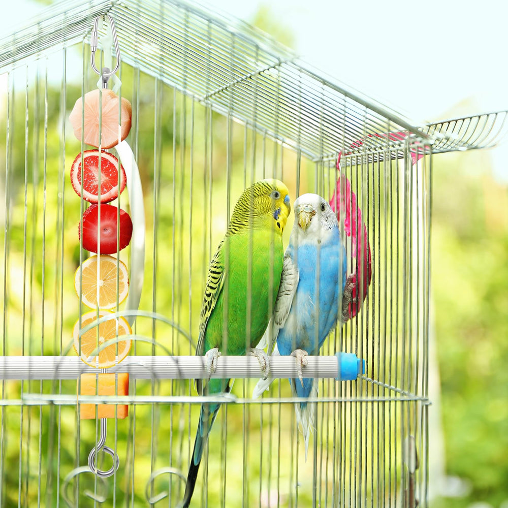 ElevateTech conjunto herramientas alimentacion pajaro, ofrece variedad de snacks.