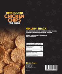 Elite Treats Chips de Pollo 12 oz: fabricado en EE. UU. para tranquilidad.
