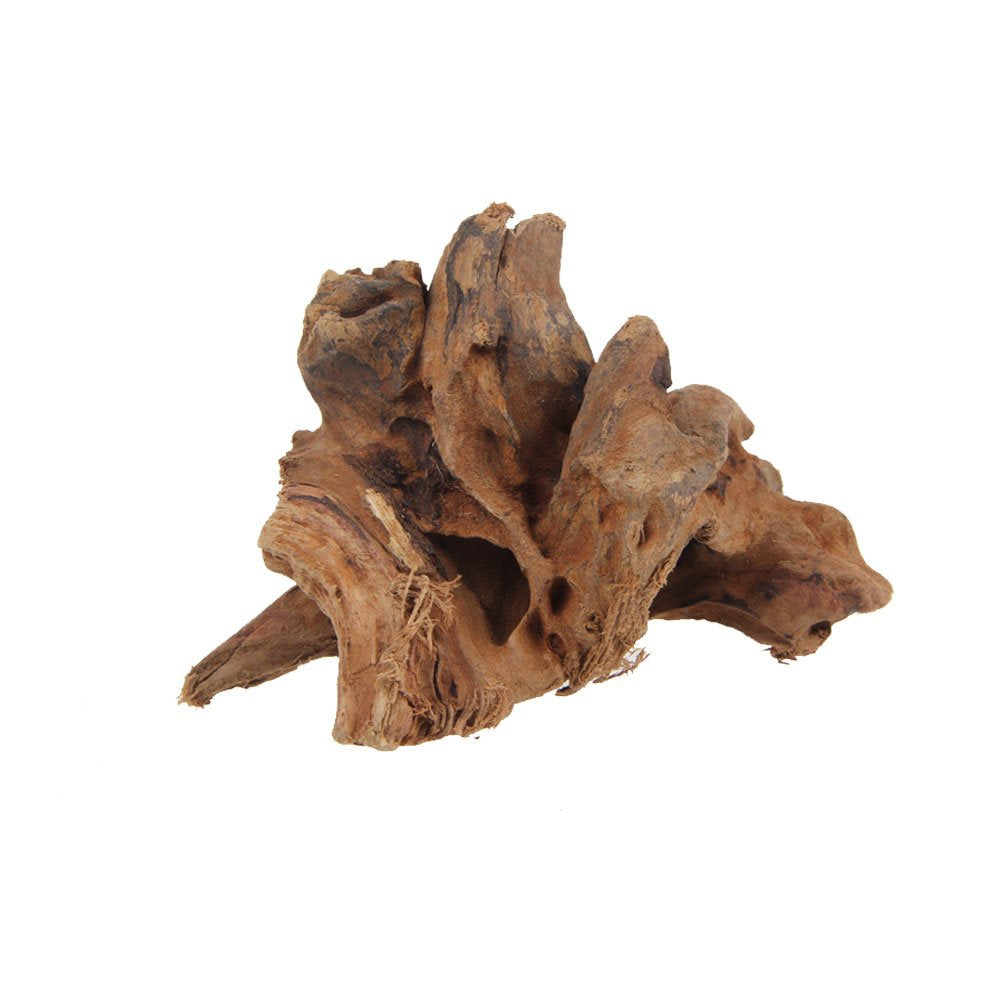 Emours driftwood para acuario, acabado natural que realza el paisaje del tanque.