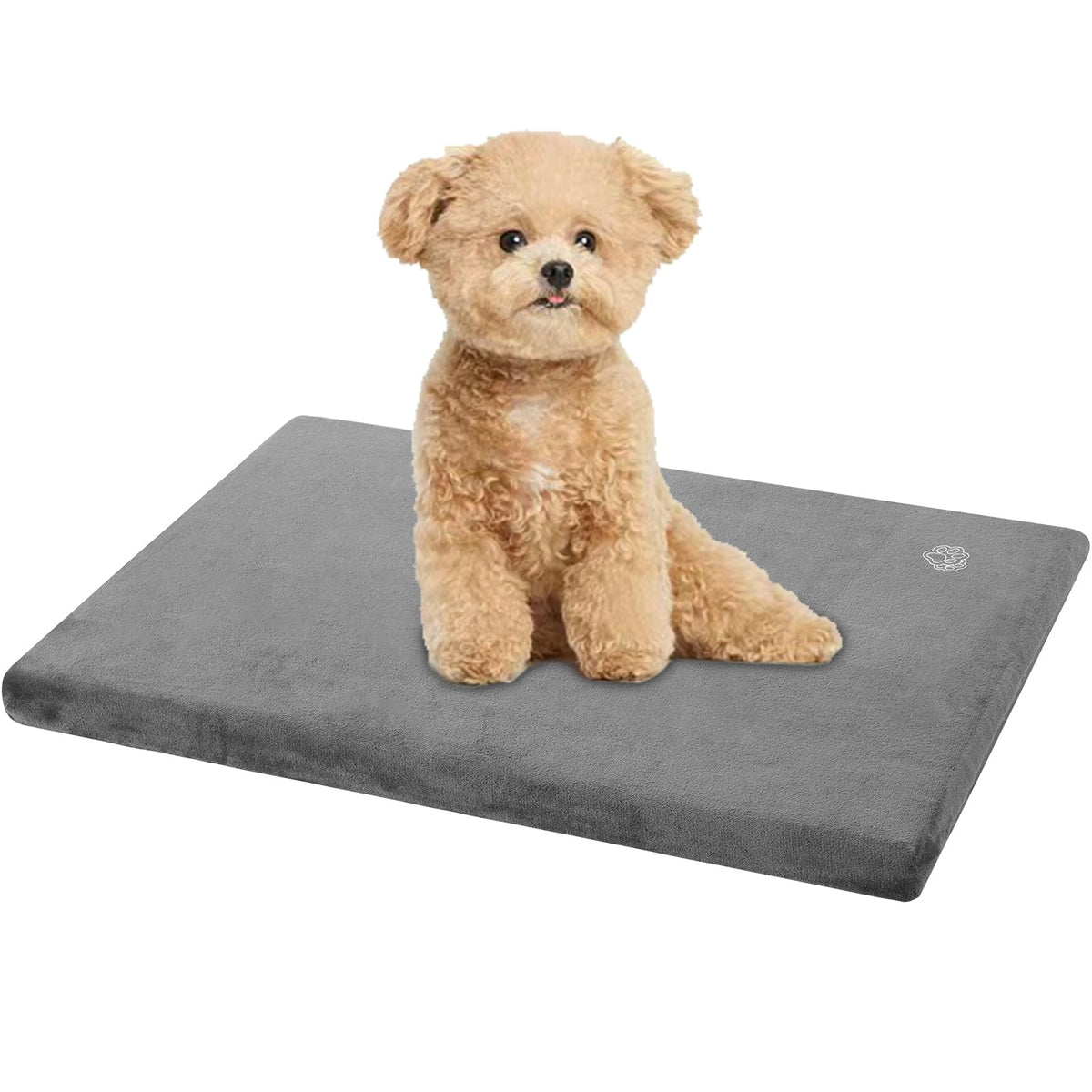 EMPSIGN cama para jaula de perro, doble cara para frío y calor.