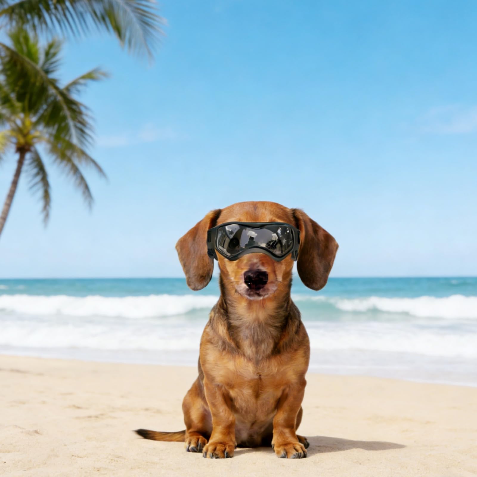 Gafas Enjoying para perro pequeño, uso exterior y protección contra polvo y viento.