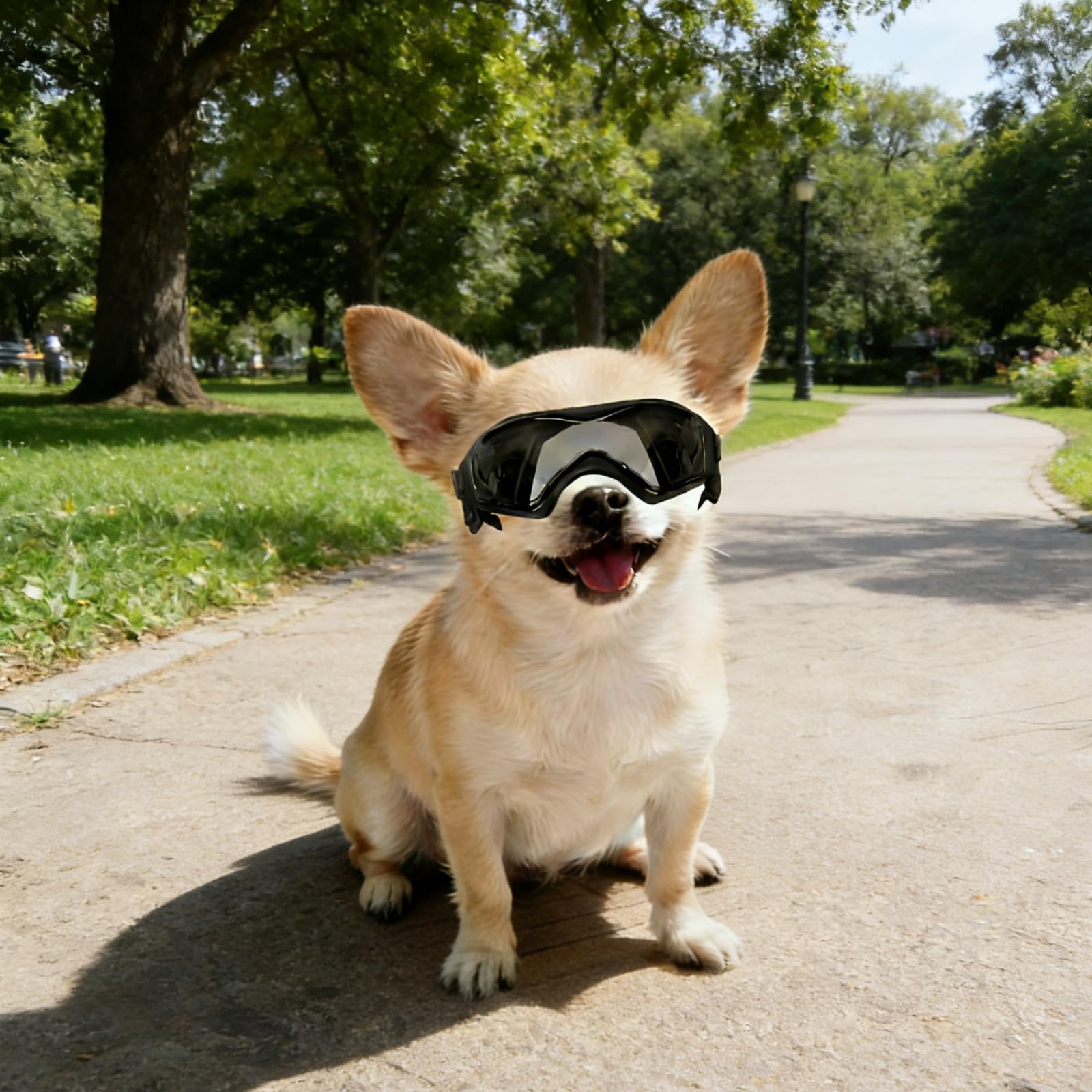 Gafas Enjoying para uso exterior diario: protección contra viento y polvo.