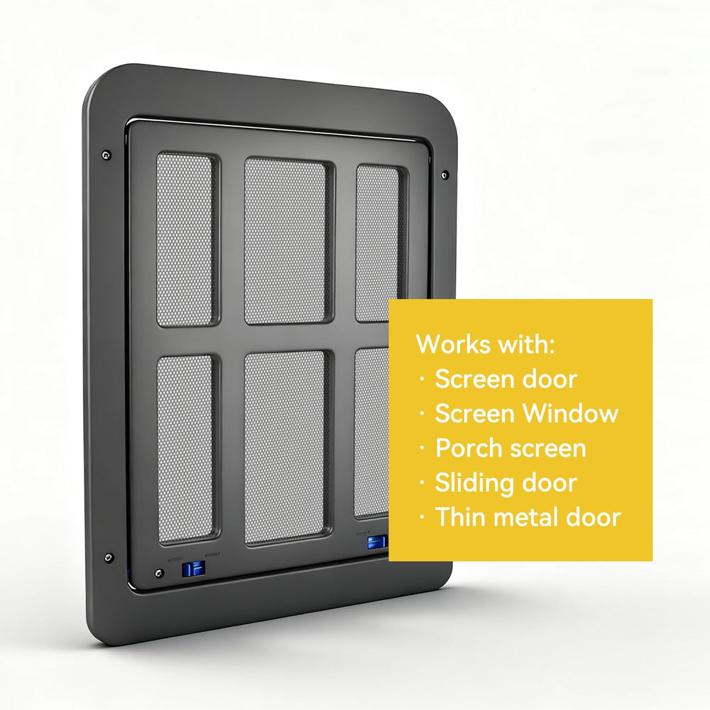 Ajuste para perros grandes y gatos con la puerta Enjoying.