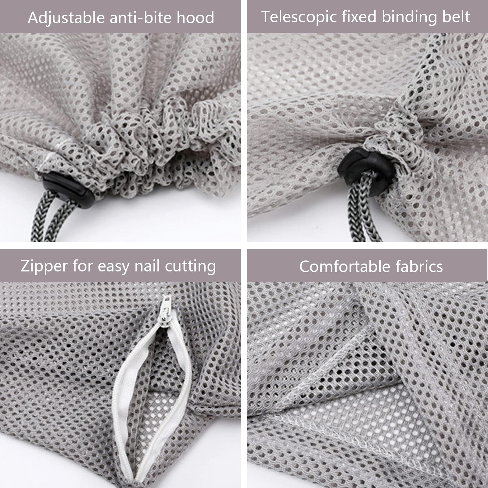 EOMTUR bolsa de lavado para gatos, ajuste de correas, se adapta al tamaño.