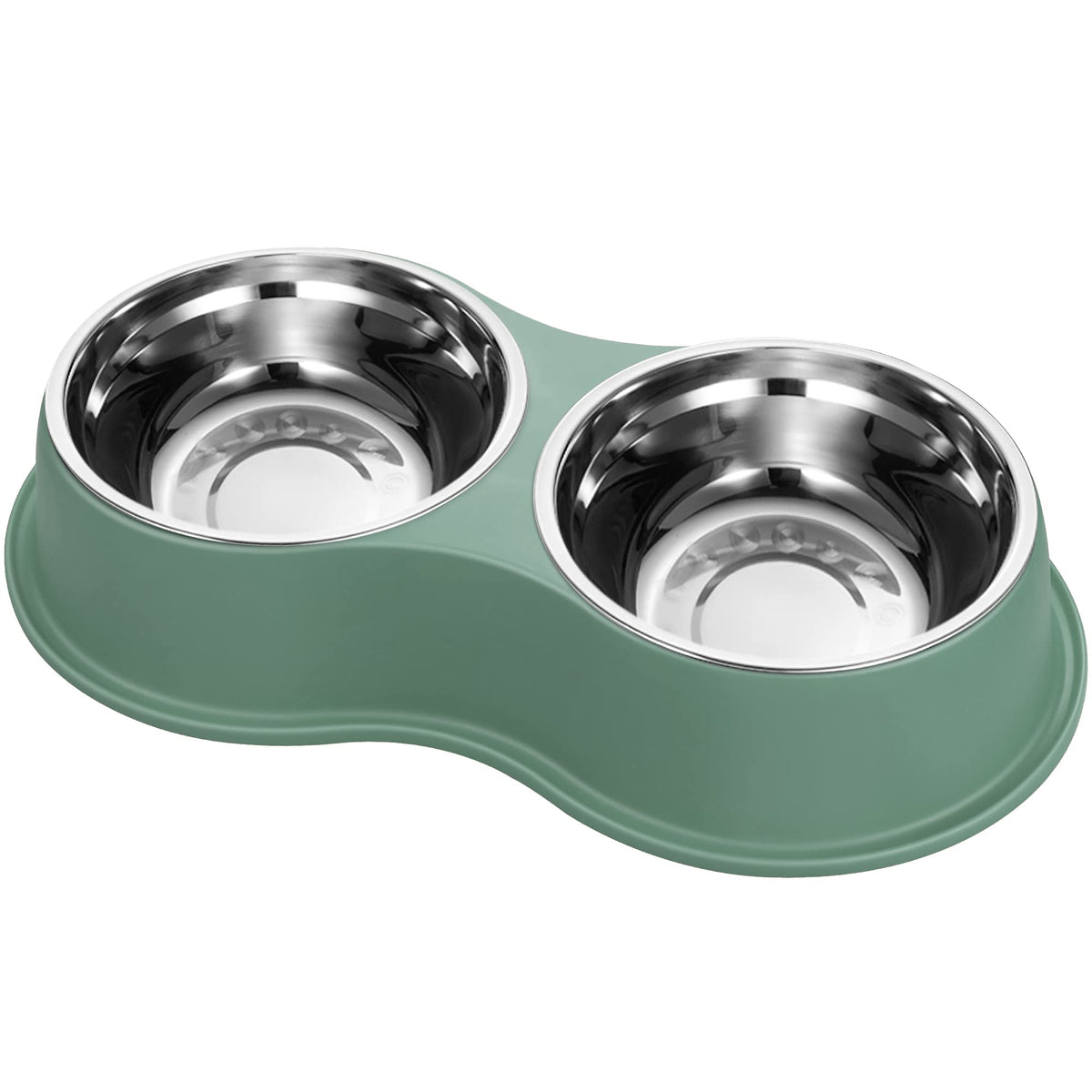 EpetsLove cuencos dobles para perros y gatos, servicio simultáneo de comida y agua