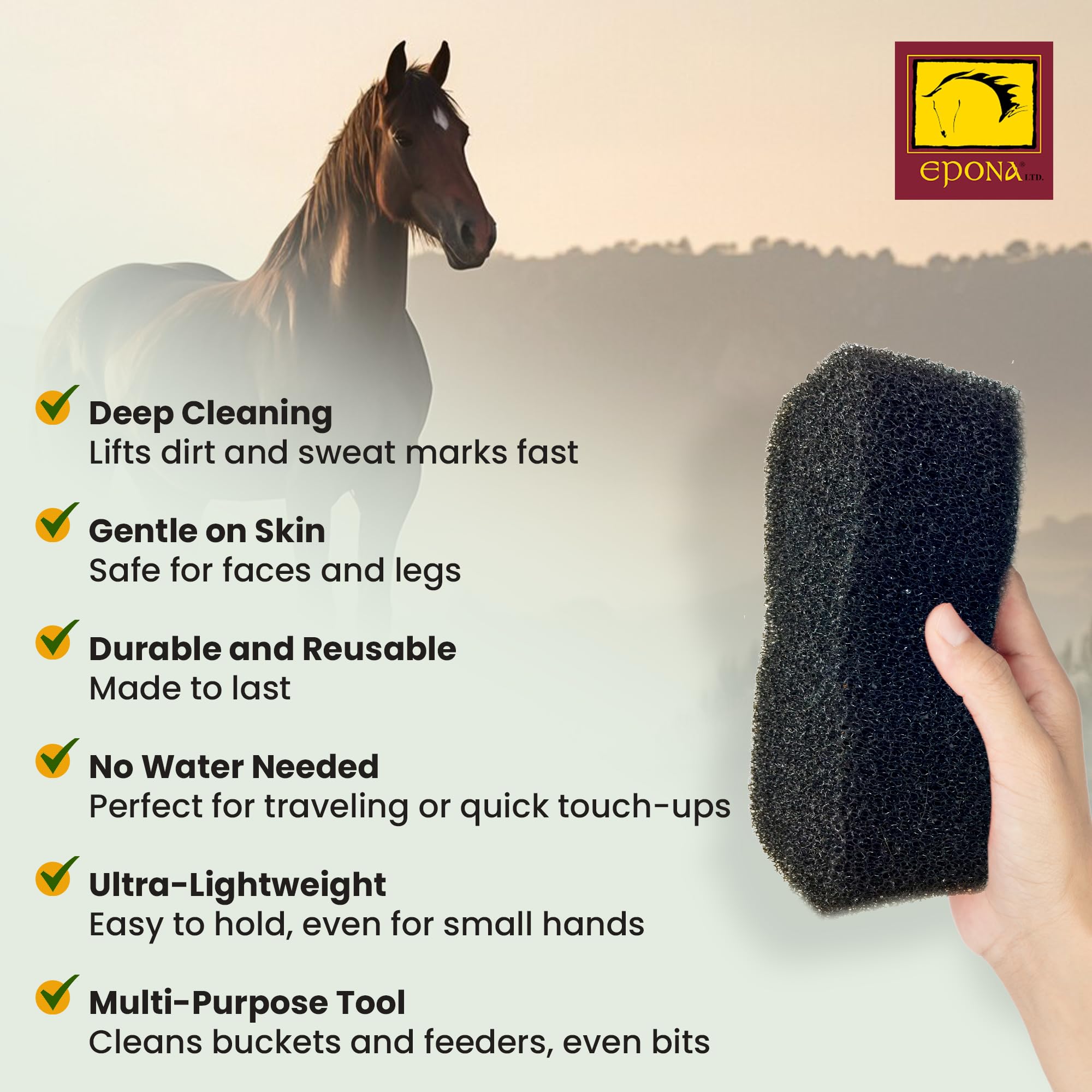 Epona Tiger’s Tongue realza las marcas blancas para un acabado más limpio.