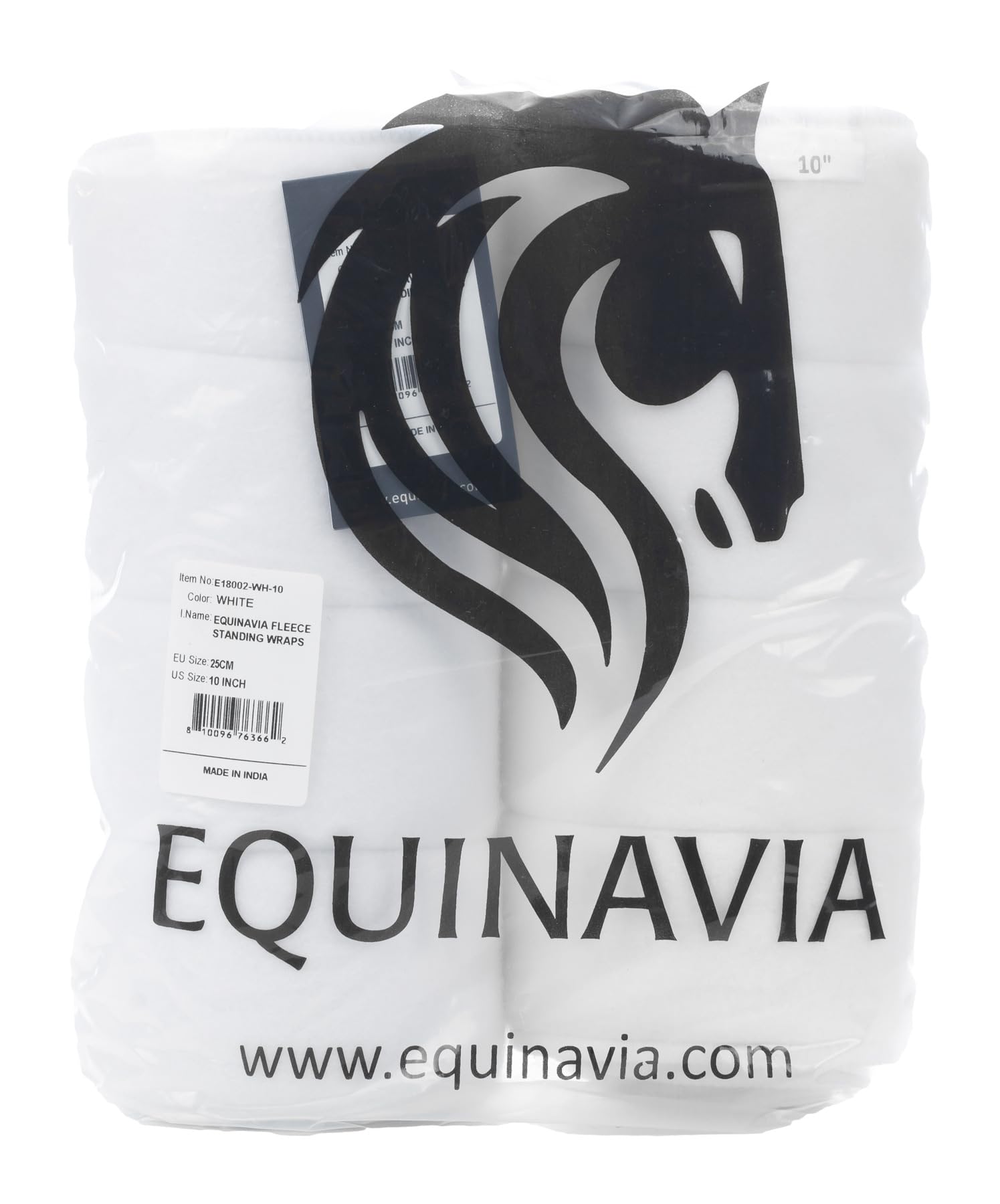 Equinavia vendaje de pierna sin lazo, exterior suave para sujeción estable.