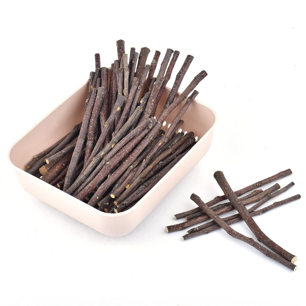 ERKOON palitos de manzana de madera natural para roedores curiosos.