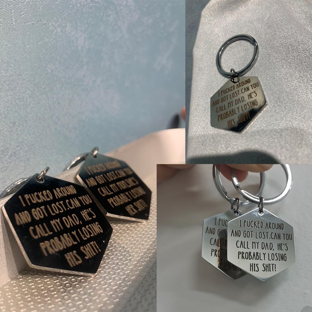 Etiqueta divertida para perro ideal como regalo para amantes de mascotas