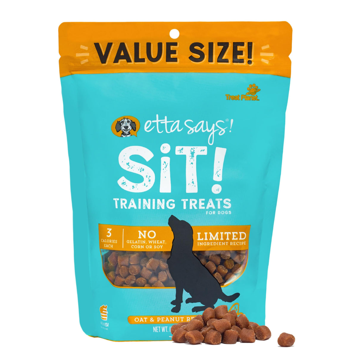 etta says! premio suave para entrenamiento, ideal durante sesiones de aprendizaje.