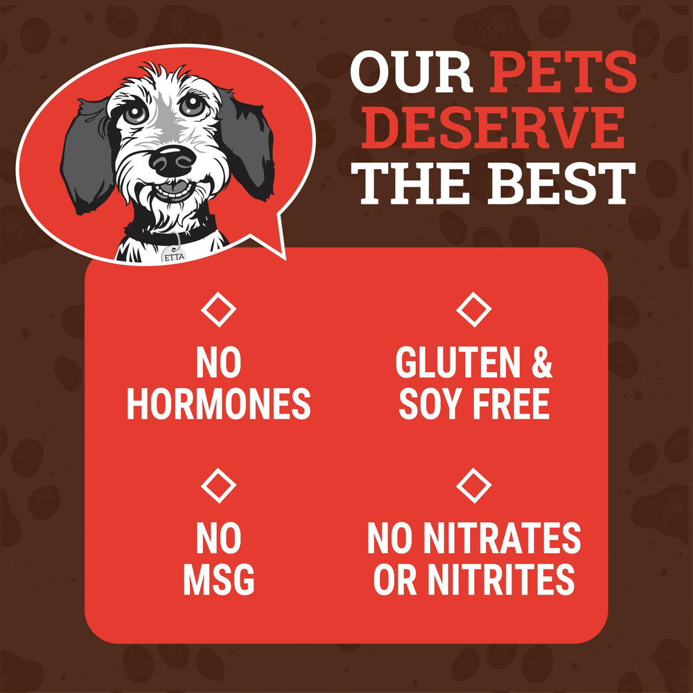 etta says! Yumm Sticks: hecho en Estados Unidos con control de calidad.