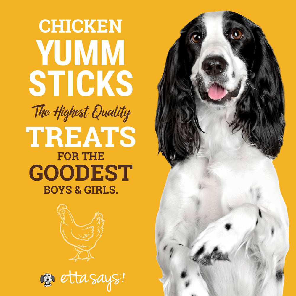 etta says! Yumm Sticks: ingredientes naturales destacados para un tentempié sin conservantes.