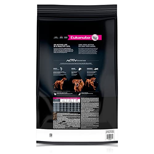 Croquetas con cordero de Eukanuba, primer ingrediente para perros grandes.