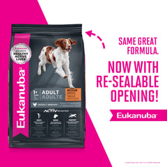Eukanuba proteína de pollo de alta calidad como primer ingrediente para perros activos