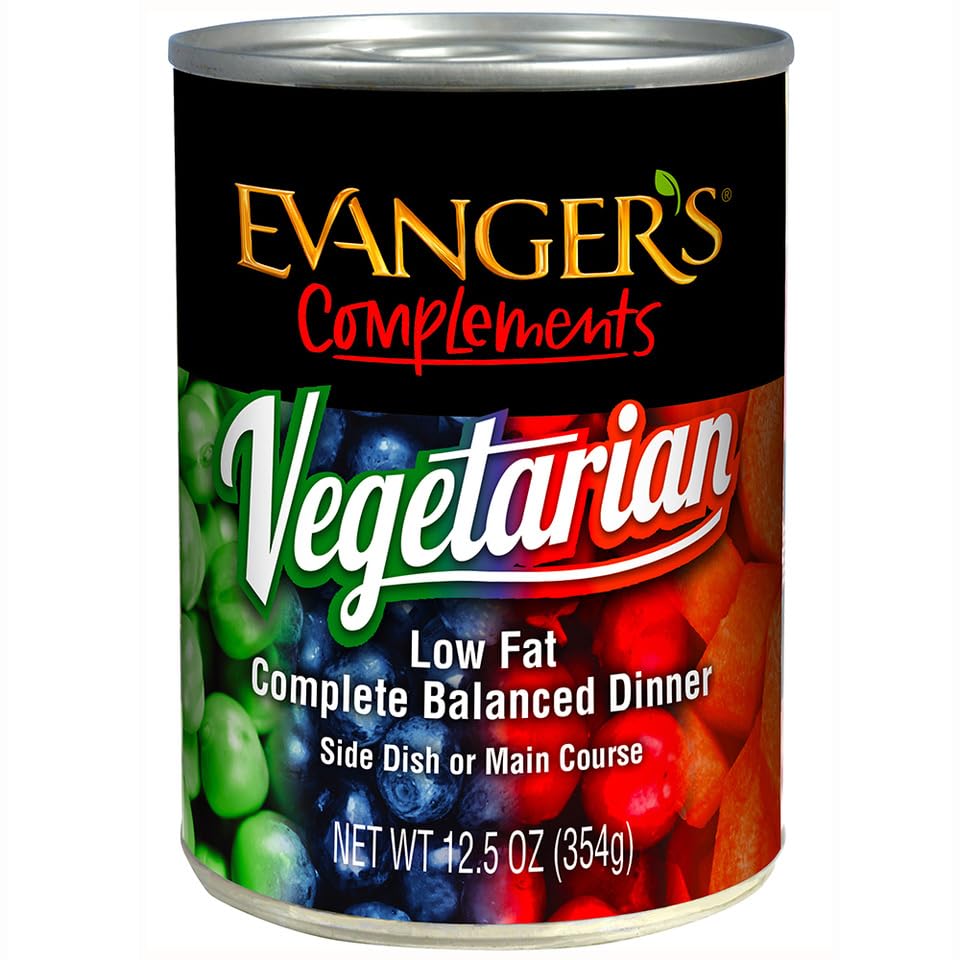 Evanger's cena vegetariana, ensaladera, facilita servir y combinar con otras comidas.