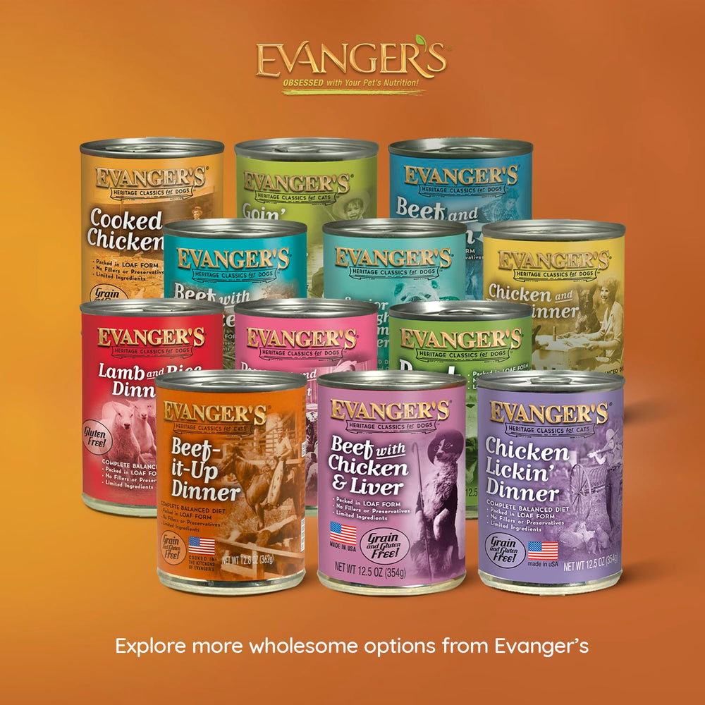 Hecho en Estados Unidos, con la experiencia de Evanger's.