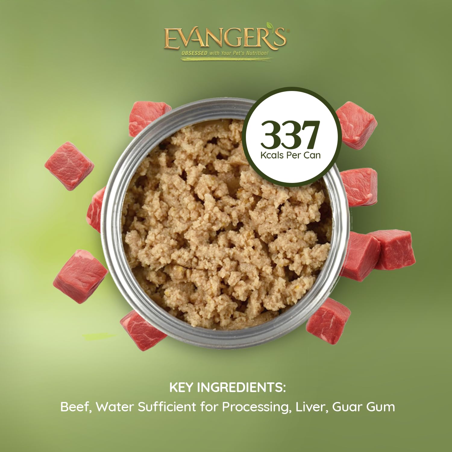 Evanger's Heritage Classic: proteína única ideal para dietas simples.