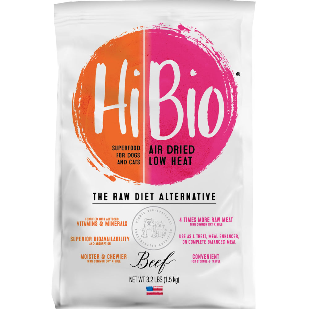 Evanger's Hi·Bio carne deshidratada, bolsa de 3.2 lb, textura suave