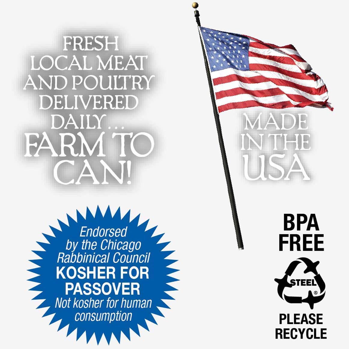 Usa Evanger's pato como topper para sabor y humedad