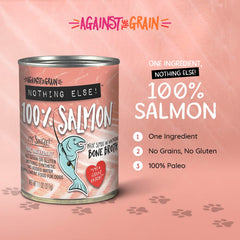 Evanger's salmón, textura de albóndiga en caldo, hidratación sabrosa en cada porción.