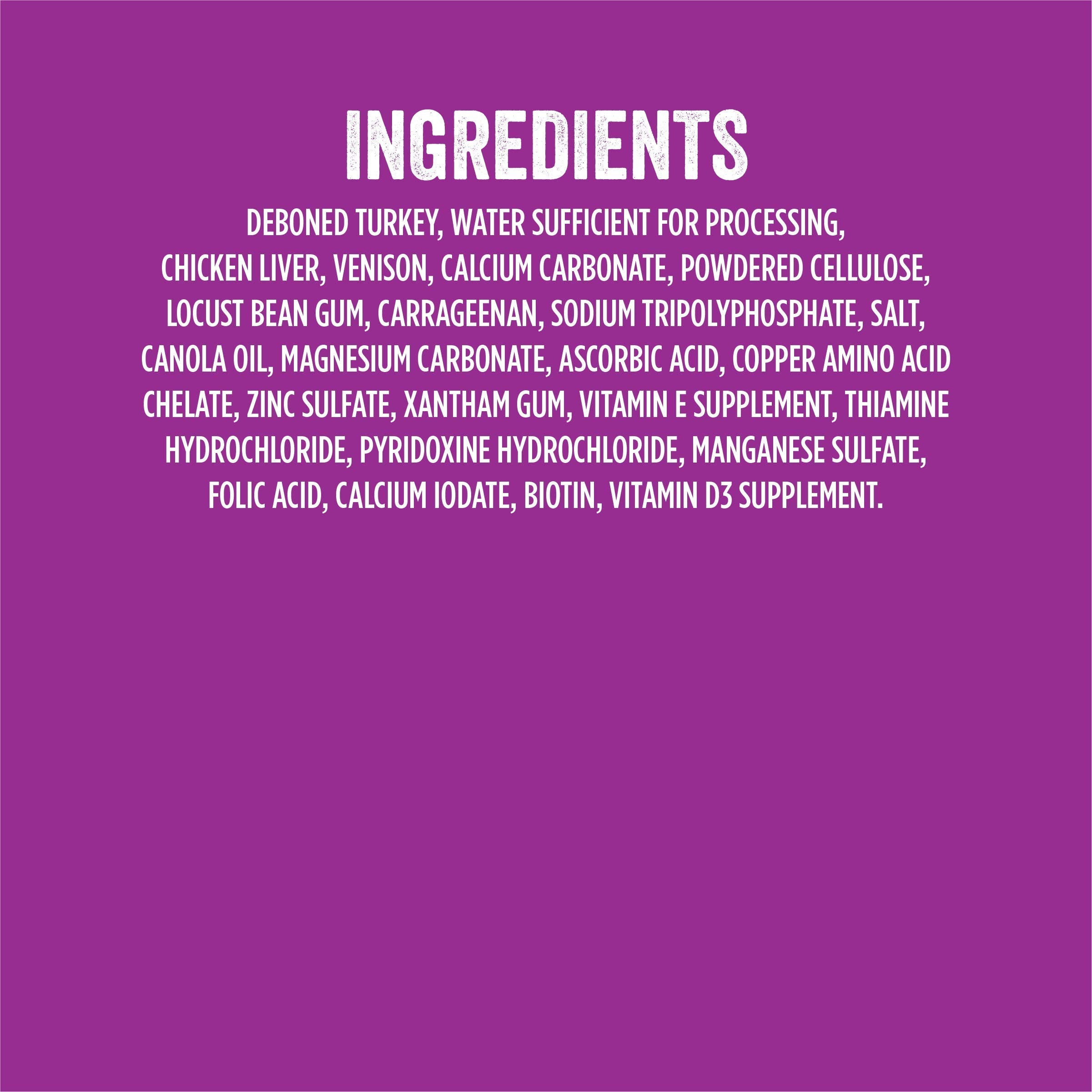 Evolve venado en salsa, experiencia culinaria para perros con paladar exigente.