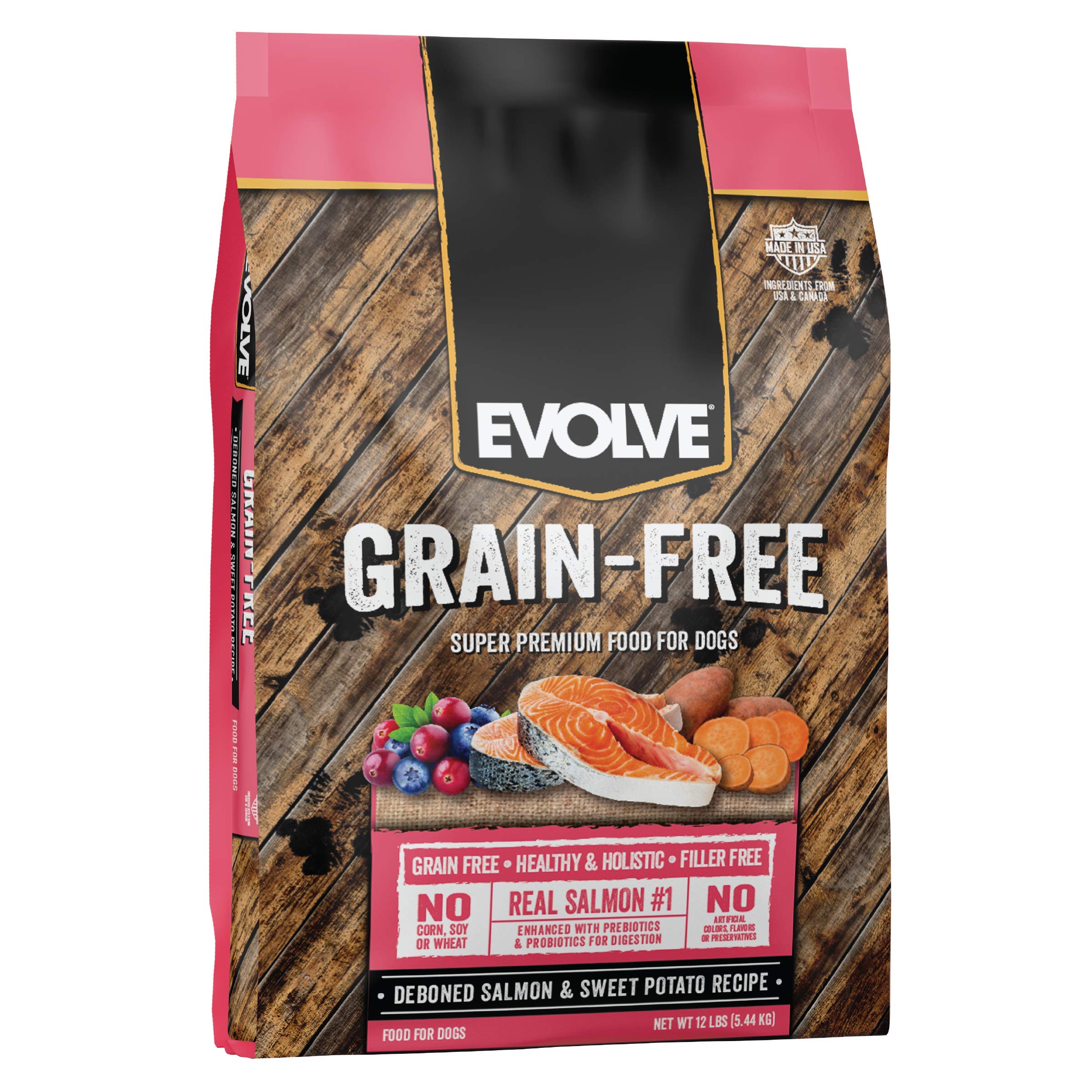 Evolve Salmon deshuesado batata dulce: proteína principal para dieta equilibrada.
