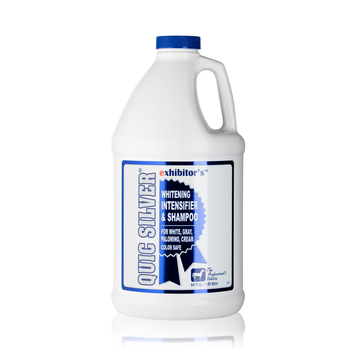exhibitors Quic Silver champú color‑intensificante para manto reluciente.