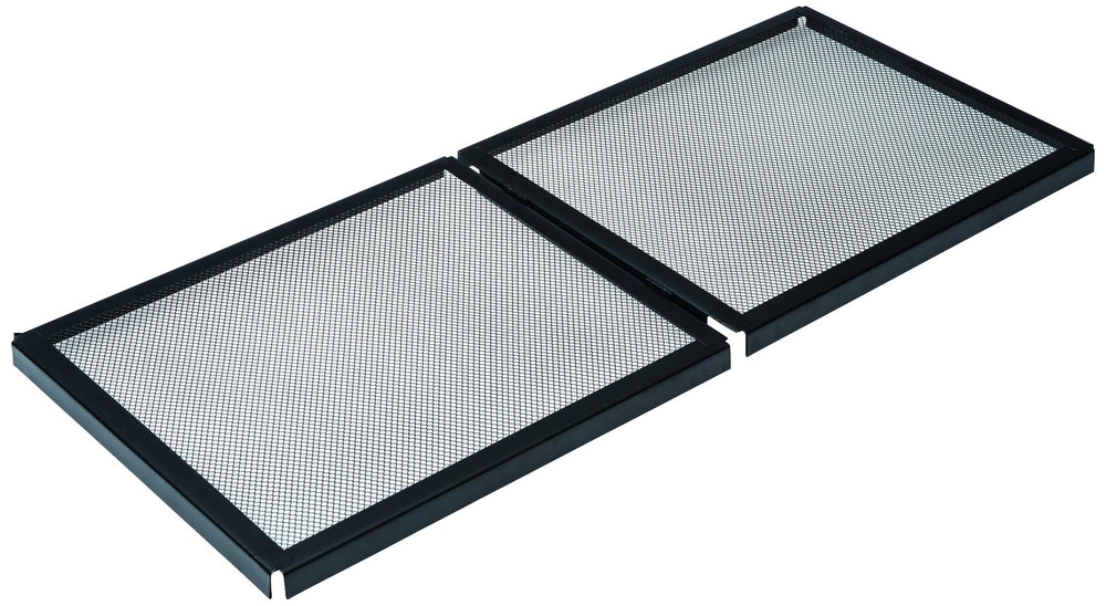 Exo Terra cubre pantalla para puerta con bisagra, mejora ventilación segura y control de acceso.