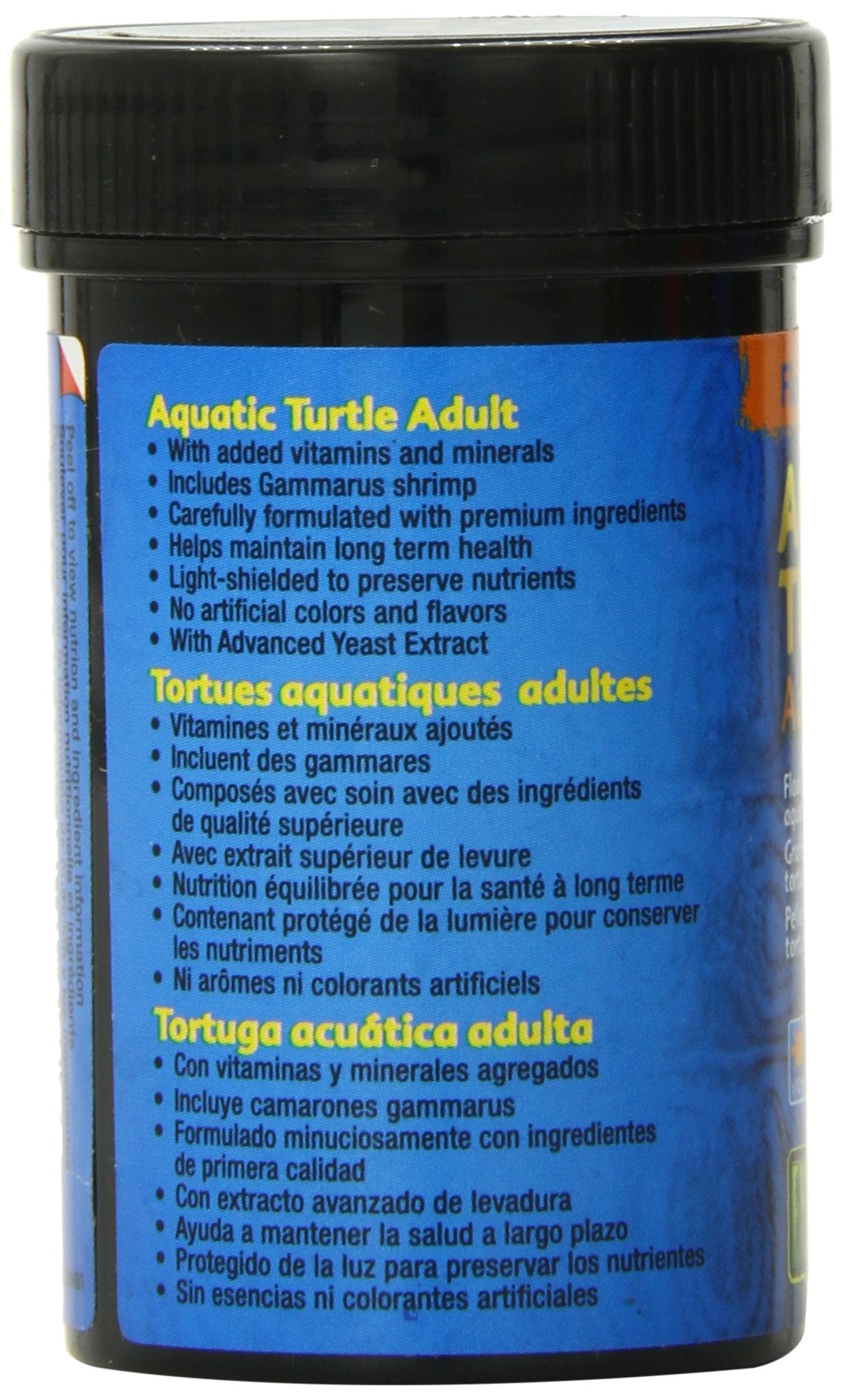Envase de 0.7 oz de Exo Terra, almacenamiento cómodo para tortugas.