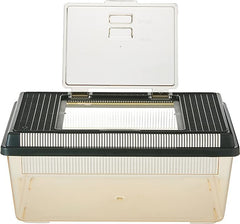 Exo Terra Faunarium Flat Home: tamaño 14 x 8 x 6 pulgadas para reptiles pequeños y anfibios.