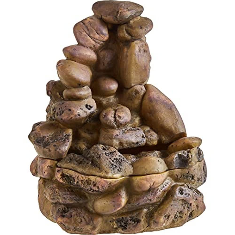 Exo Terra Waterfall: caída de guijarros para hidratar reptiles y mantener ambiente natural.