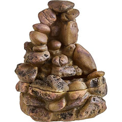 Exo Terra Waterfall: caída de guijarros para hidratar reptiles y mantener ambiente natural.