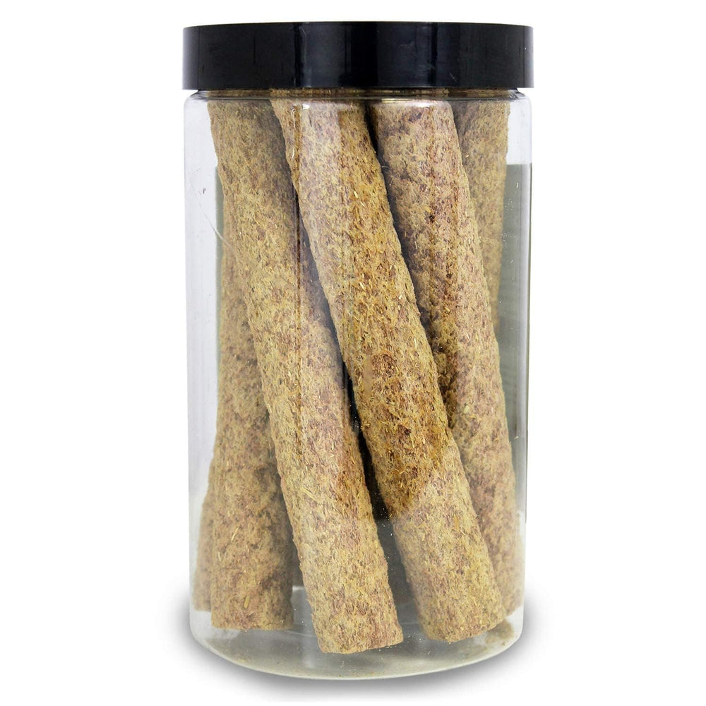Exotic Nutrition Bastones Manzana Avena: textura crujiente para higiene dental de roedores.