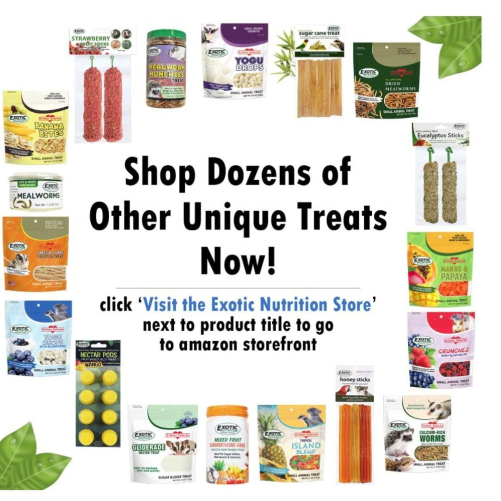 Exotic Nutrition contiene lisina y otros nutrientes para una dieta equilibrada.