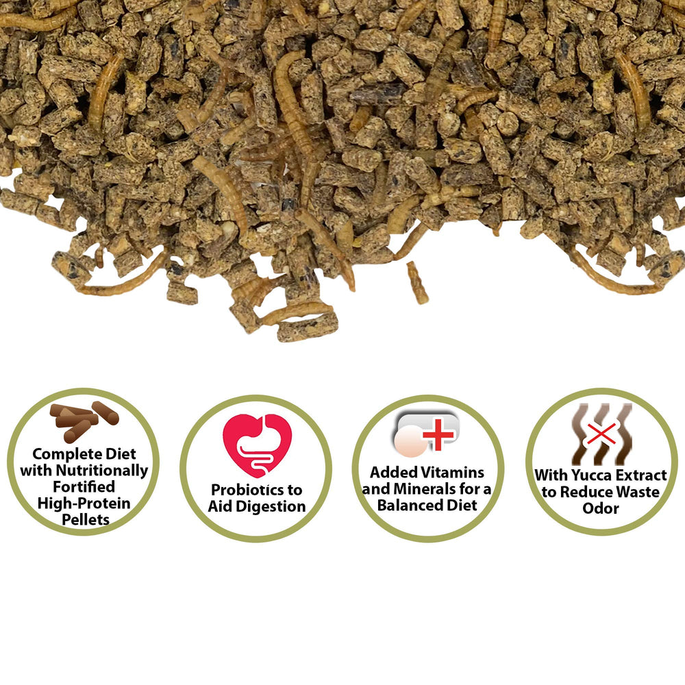 Exotic Nutrition Hedgehog Complete: pellets proteicos para completar la dieta diaria de erizos.