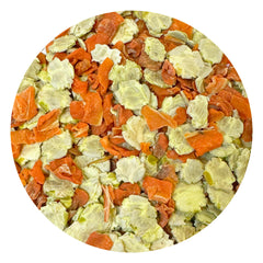 Exotic Nutrition Mezcla de verduras secas para dieta variada y estimulante