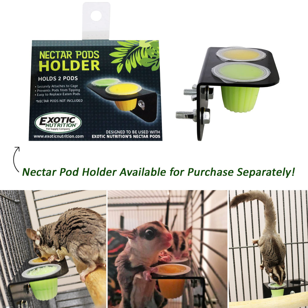 exotic nutrition nectar pods frutos dulces, textura gelatinosa ideal como golosina segura.