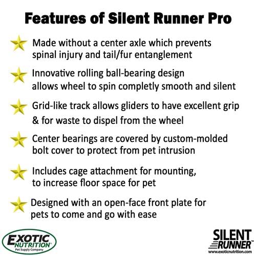 Base de montaje en piso para uso interior de Silent Runner Pro, color azul