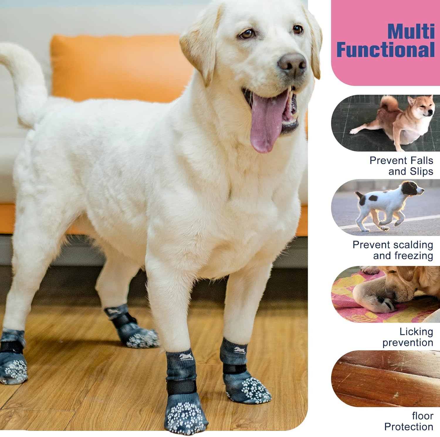 EXPAWLORER botines para perros, ideales para casa y paseo.